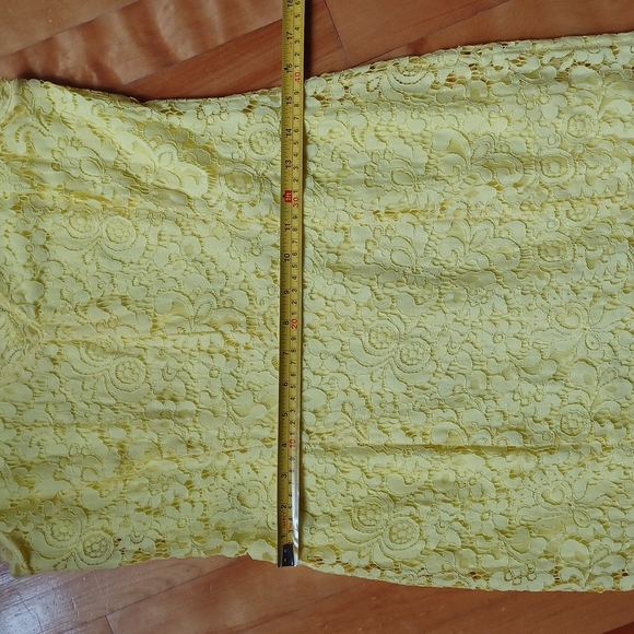 H&M Yellow Lace dress Size S - Picture 10 of 15